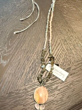 Sterling silver and Jasper Rose Quartz